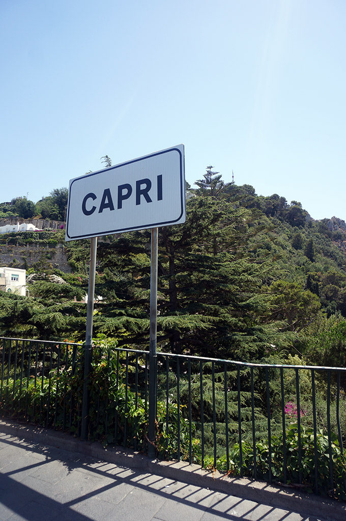 Capri'ye hoş geldiniz : )