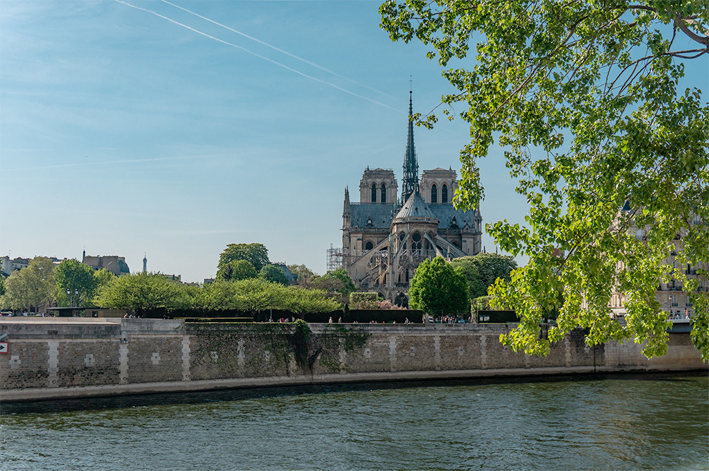 Notre Dame manzarası