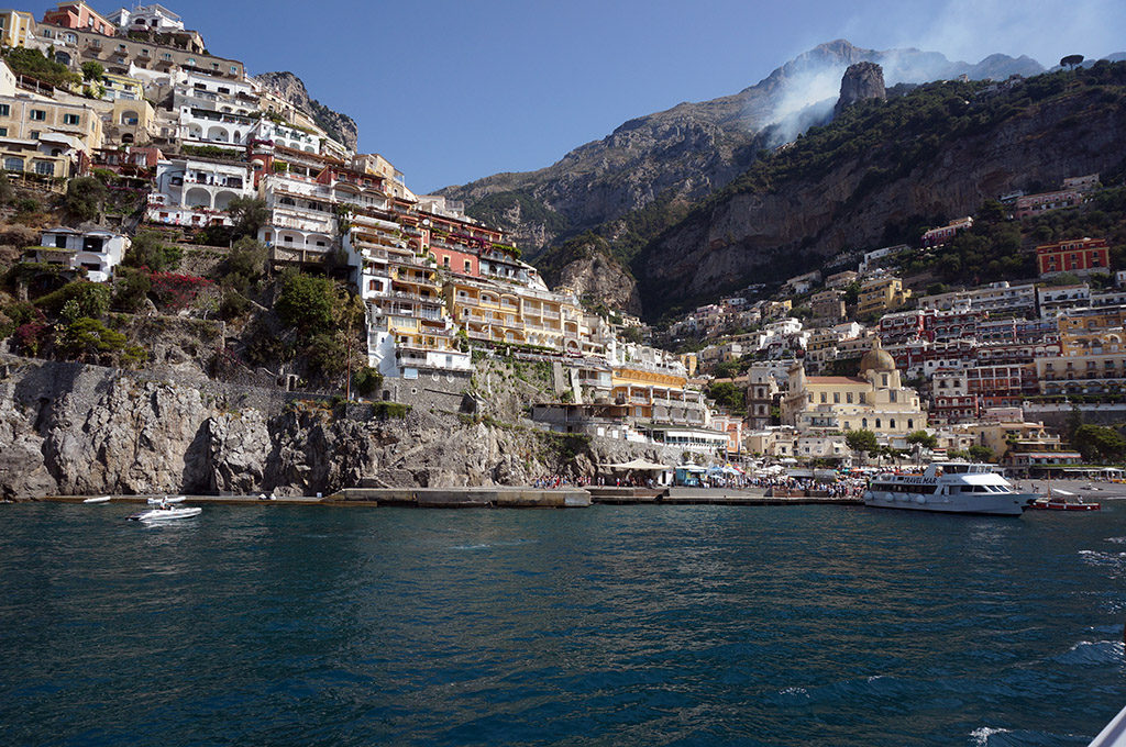 Capri'ye giderken - Positano
