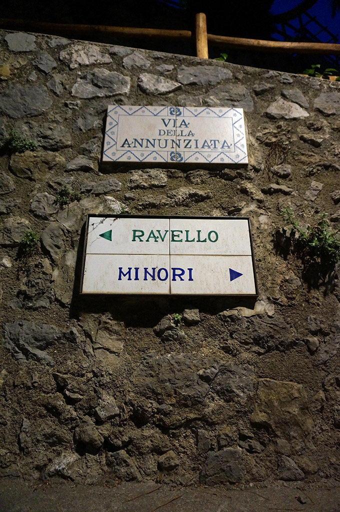Ravello - Minori yürüyüşü - ViaAnnunziata